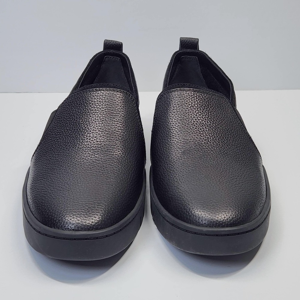 Vionic Cambria Shoes Womens Size 8.5 Black Leather Comfort Slip On Casual - Picture 8 of 14